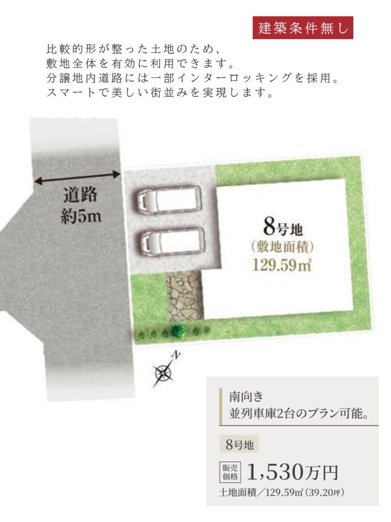 北区　スマートガーデン大池　土地（5区画）